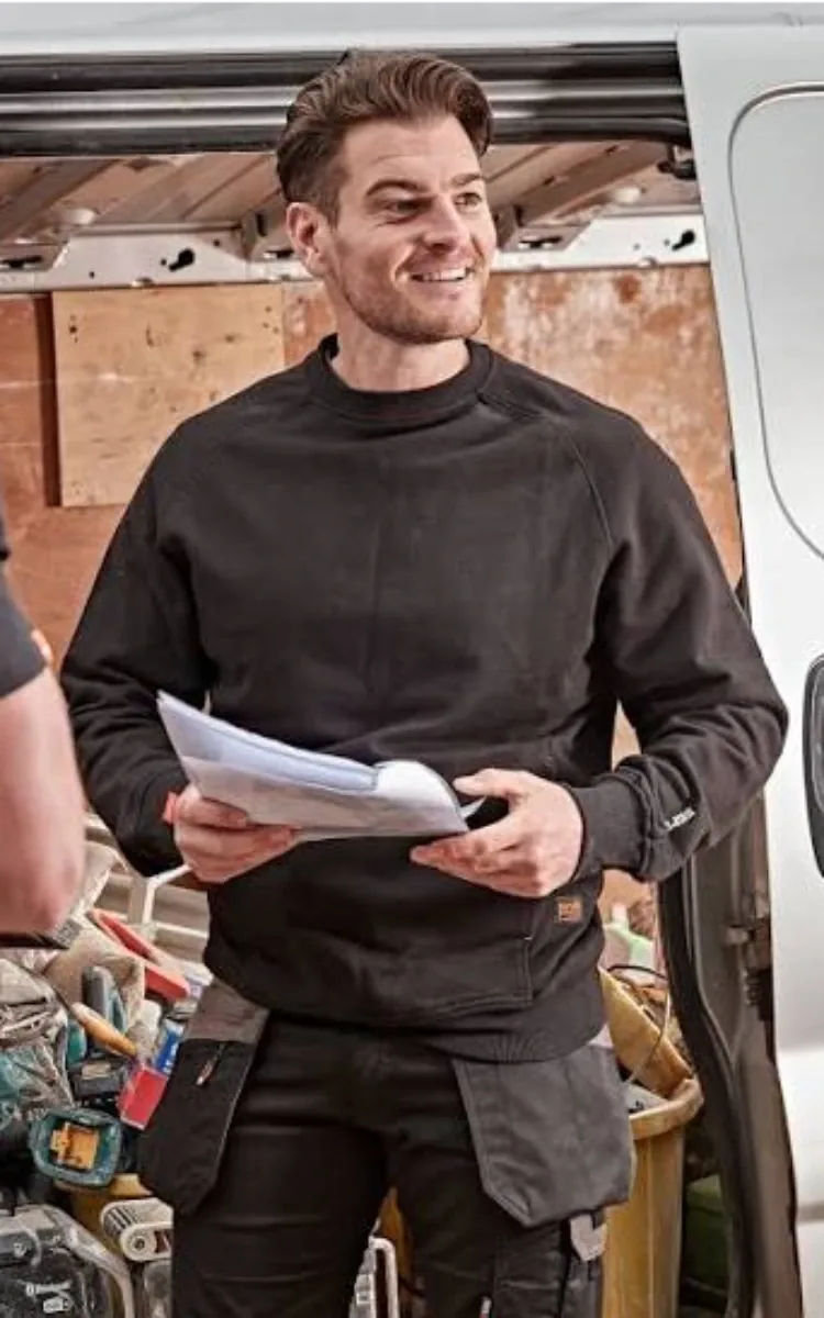 Branded crew neck sweatshirts for teams — workwear printing Farnborough