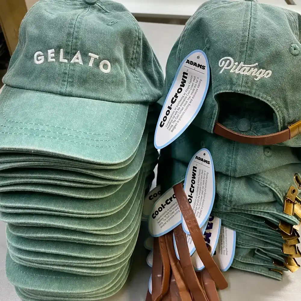Embroidered caps for trade teams — workwear printing Farnborough